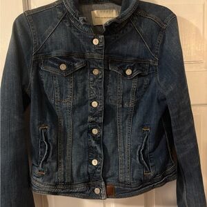 Pilcro and the Letterpress Blue  Denim Jacket